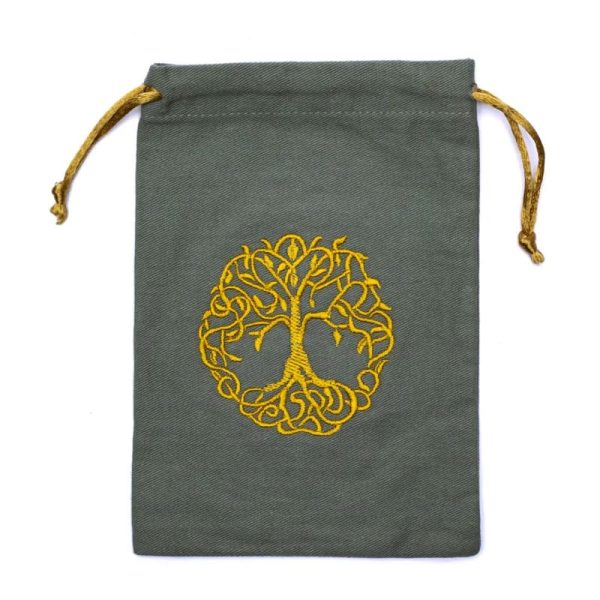 Bolsa de algodón con árbol de la vida - Imagen 2