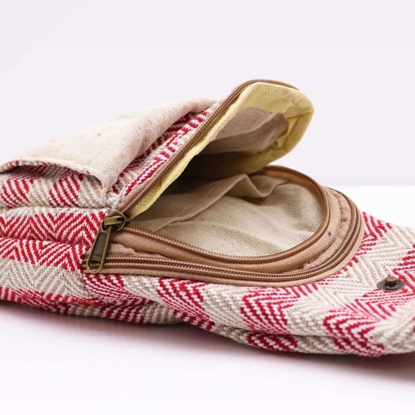 Bolso Bandolera de Algodon Natural - Imagen 4