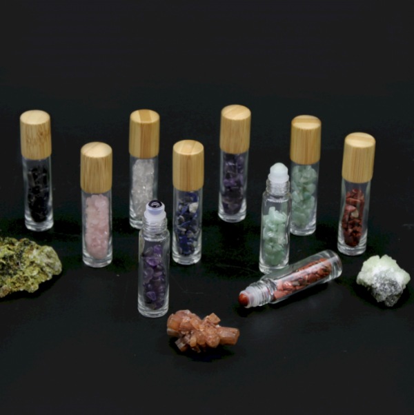 Botella Roll-on con Gemas