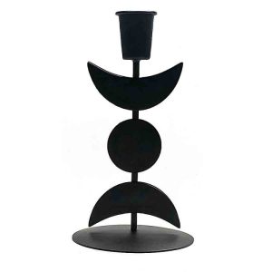 Candelabro metálico Triple Luna