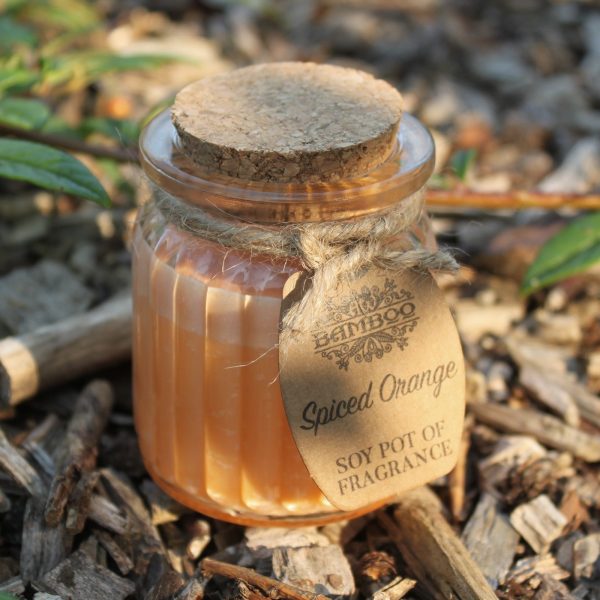 Vela aromática de Cera de Soja en tarro de cristal - Imagen 2