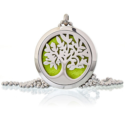 Collar Difusor de Aromaterapia - Árbol de la vida