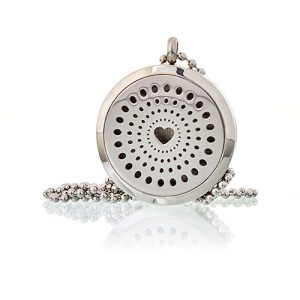 Collar Difusor de Aromaterapia - corazón