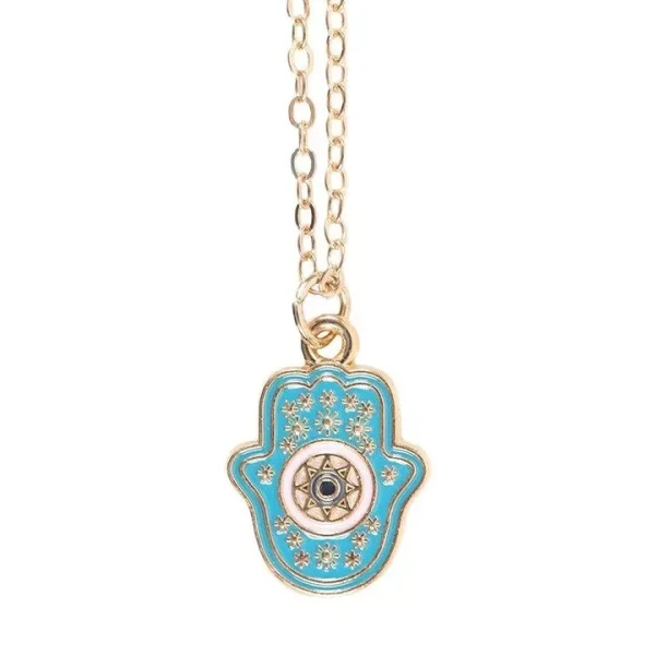 Collar Hamsa (Mano de Fátima) - Imagen 2