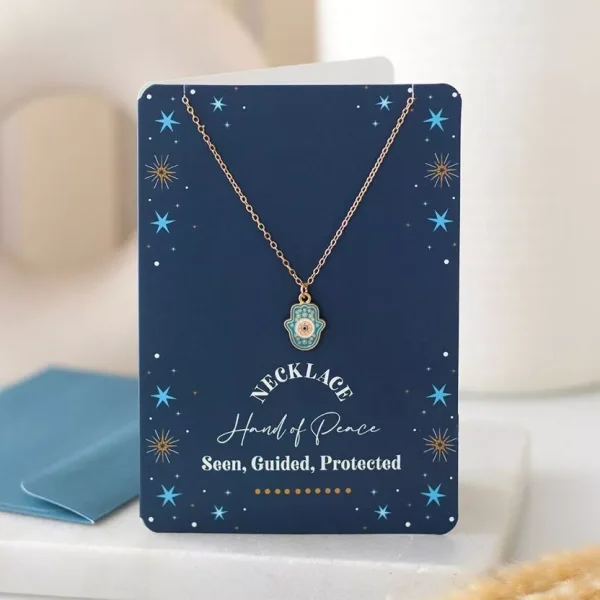 Collar Hamsa (Mano de Fátima)