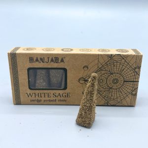 Conos de Piramide Banjara Smudge - Salvia Blanca