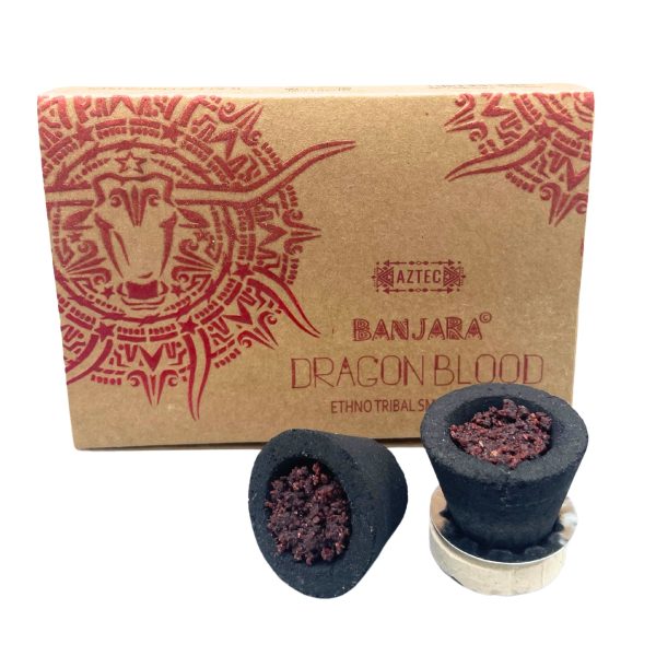 Copas de Resina Banjara - Sangre de Dragón