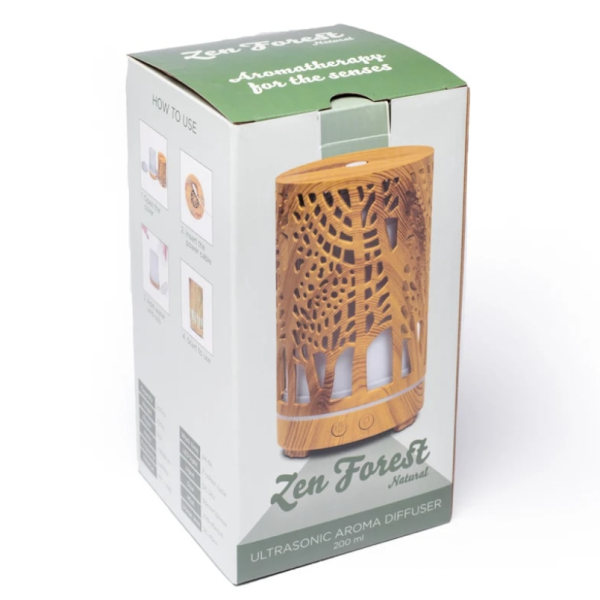 Difusor de aromas ultrasónico Zen Forest natural - Imagen 2