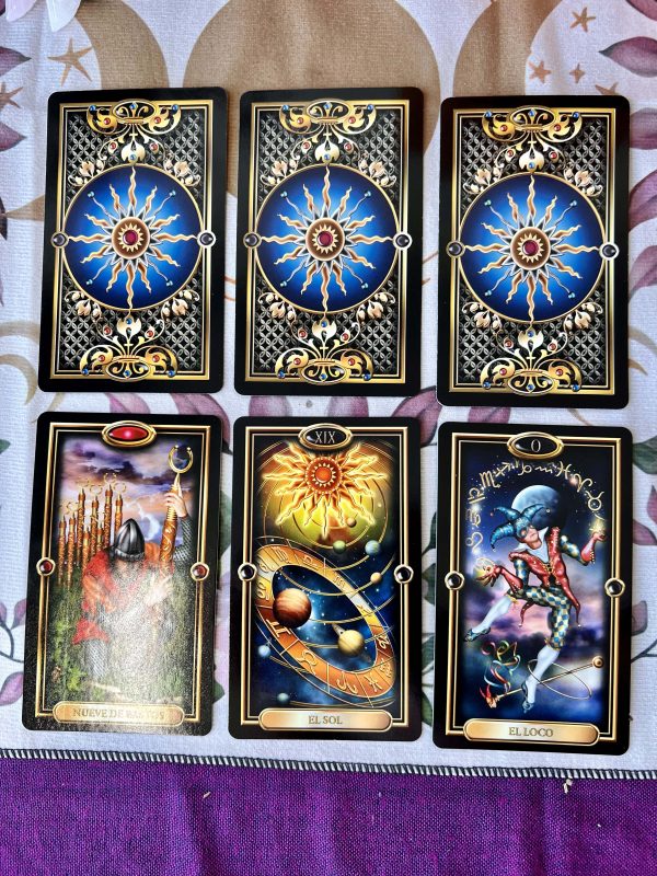 El tarot simplificado (cartas de tarot + libro + mantel) - Imagen 3