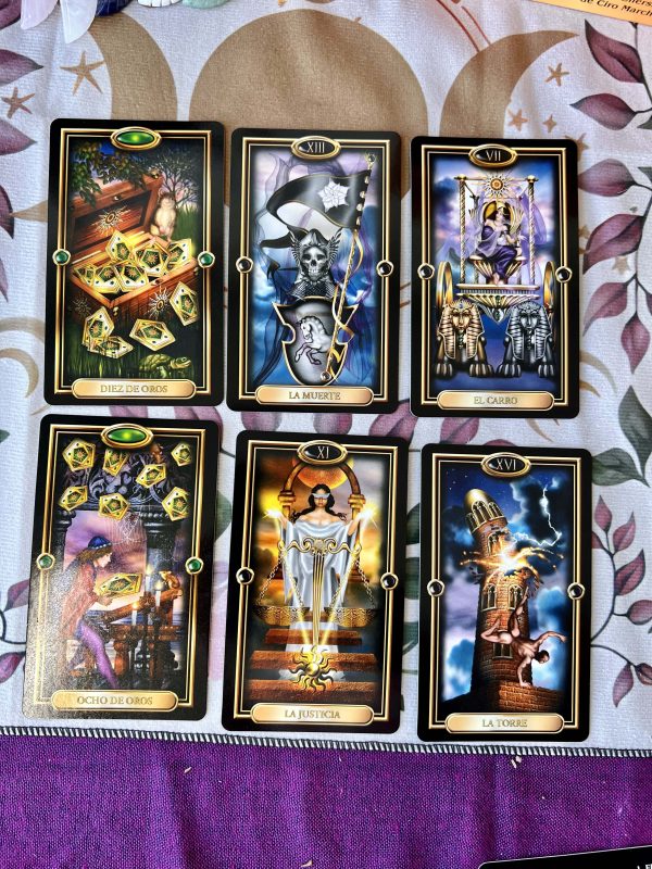 El tarot simplificado (cartas de tarot + libro + mantel) - Imagen 4