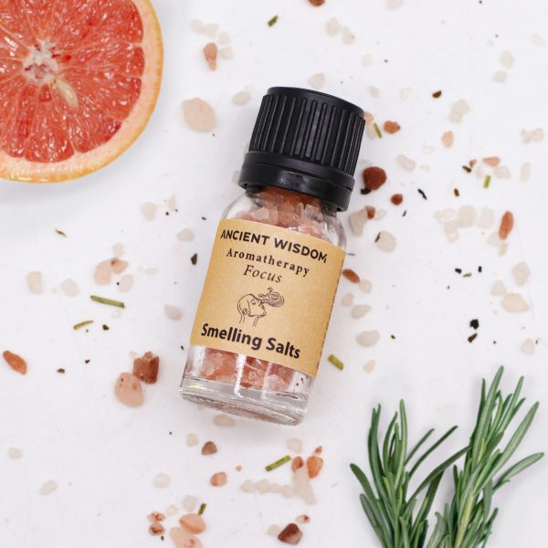 🌿 Sales Aromáticas de Aromaterapia: Respirar 🍃, Focus 🧠, Calma 😌