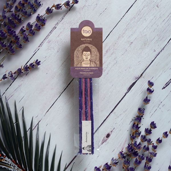 Incienso Línea Tao Combinado 7 Poderes - Lavanda 🌿✨