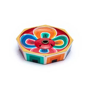 Incensario -Lotus- madera