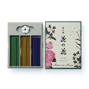 Caja de regalo de Incienso Hana no Hana (rosa, lirio y violeta)