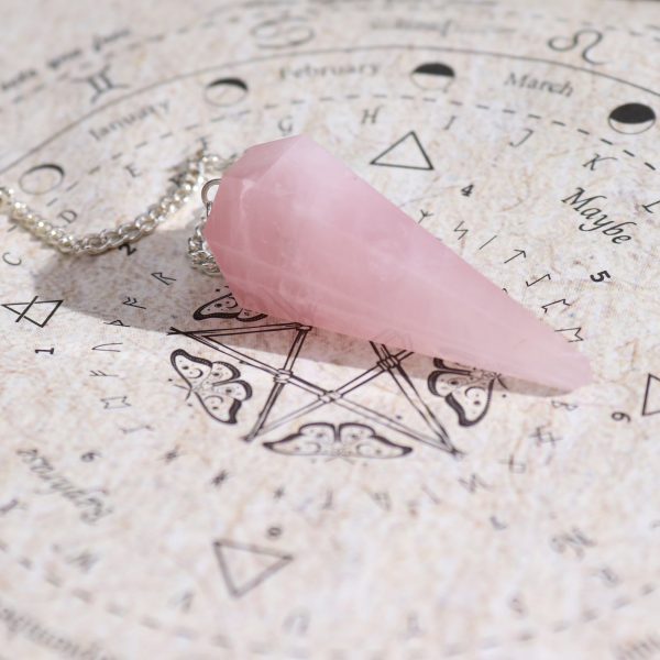 Set de Incienso de Hechizos de Brujas Antiguas con Péndulo de Cuarzo Rosa - Imagen 3