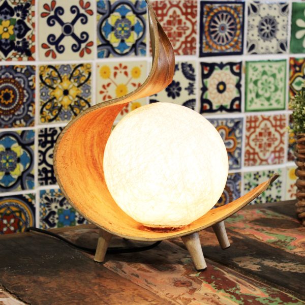 Lámpara de Coco Natural - Imagen 2