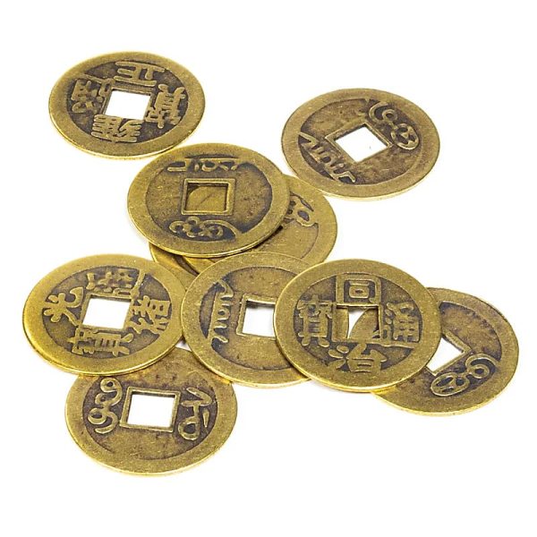 Monedas de la suerte de Feng Shui