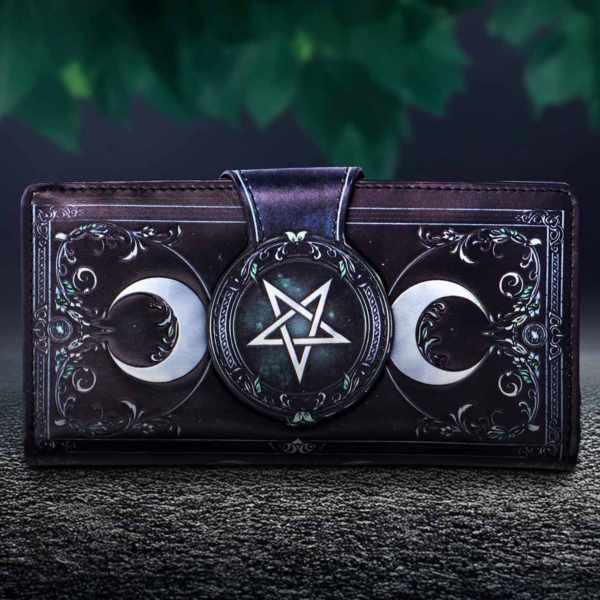Monedero Triple Luna con Pentagrama