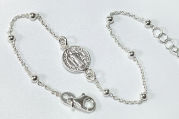 Pulsera de Plata San Benito - Imagen 2
