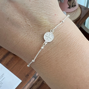 Pulsera de Plata San Benito