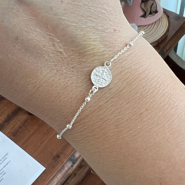 Pulsera de Plata San Benito