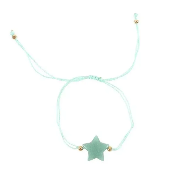 Pulsera Estrella de Aventurina Verde - Imagen 3