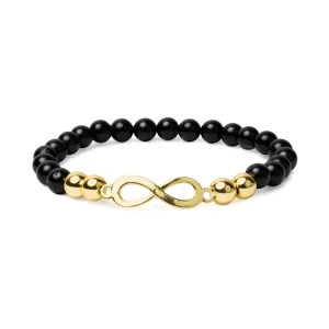 Pulsera Turmalina Negra y Hematita