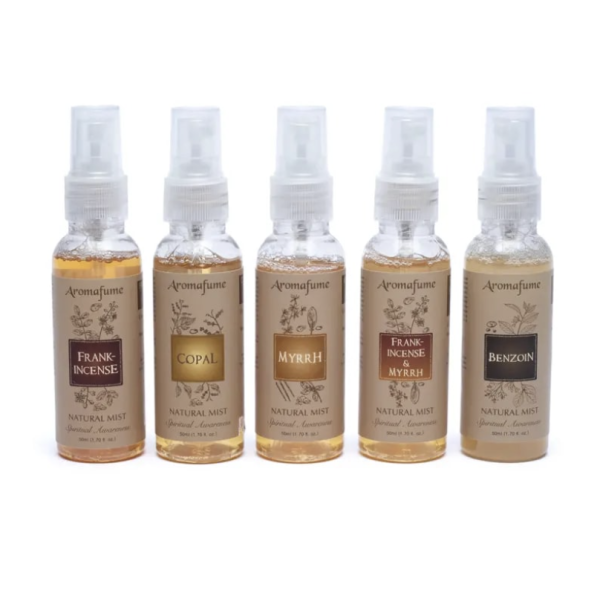 SET de 5 brumas para la conciencia espiritual de Aromafume