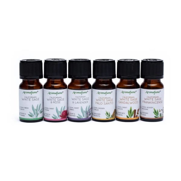 Set de 6 aceites esenciales de salvia blanca de Aromafume - Imagen 2