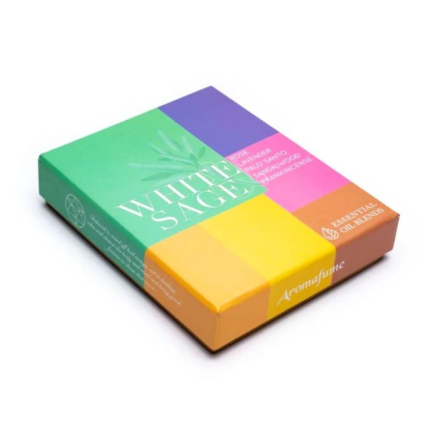 Set de 6 aceites esenciales de salvia blanca de Aromafume - Imagen 3