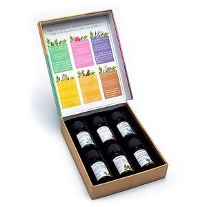 Set de 6 aceites esenciales de salvia blanca de Aromafume