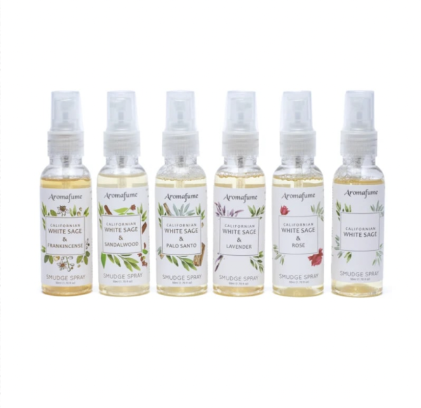Set de 6 brumas de Salvia blanca Aromafume