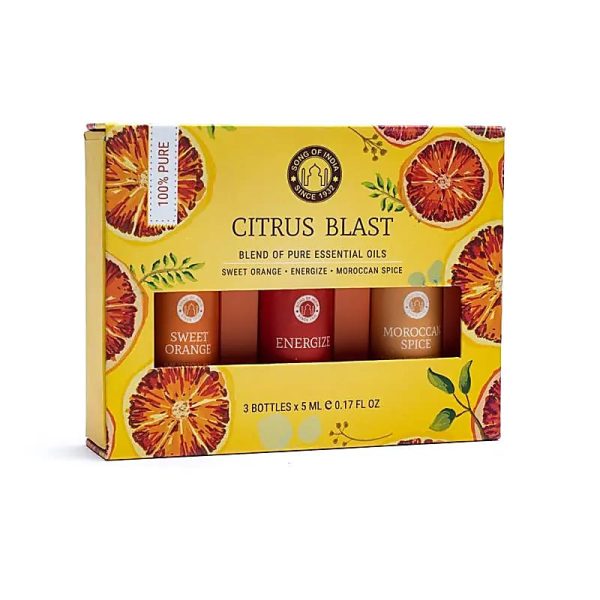 Set de aceites para levantar el ánimo CITRUS BLAST