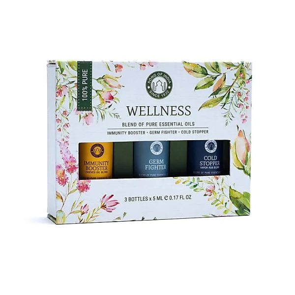 Set de aceites esenciales bienestar WELLNESS