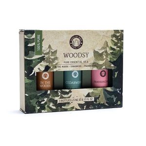 Set de aceites esenciales hogar WOODSY
