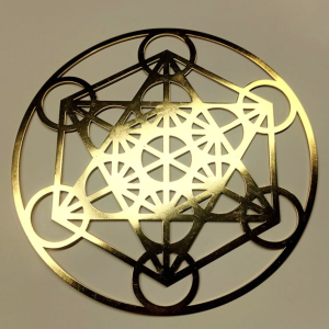 Símbolo Metatron Dorado