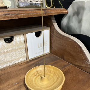 Soporte para incienso de cuerda