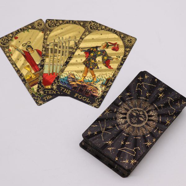 Tarot Edición en Negro y Vivos Colores - Imagen 2