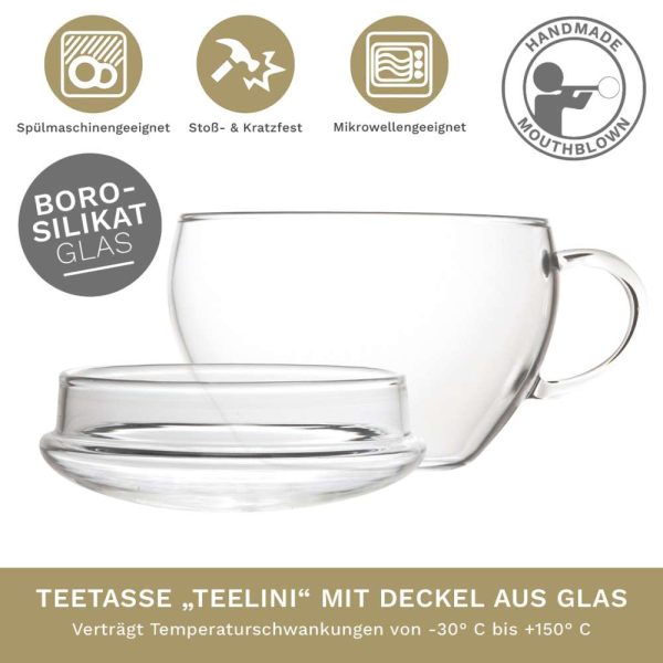 Taza Mágica “Teelini” de Cristal - Imagen 6