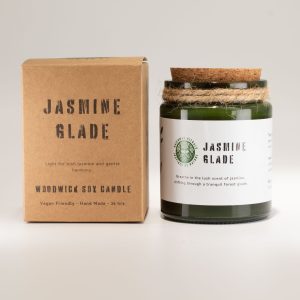 Vela de Soja Woodwick - Jasmine Glade