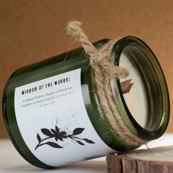 Vela de Soja Woodwick - Jasmine Glade - Imagen 2