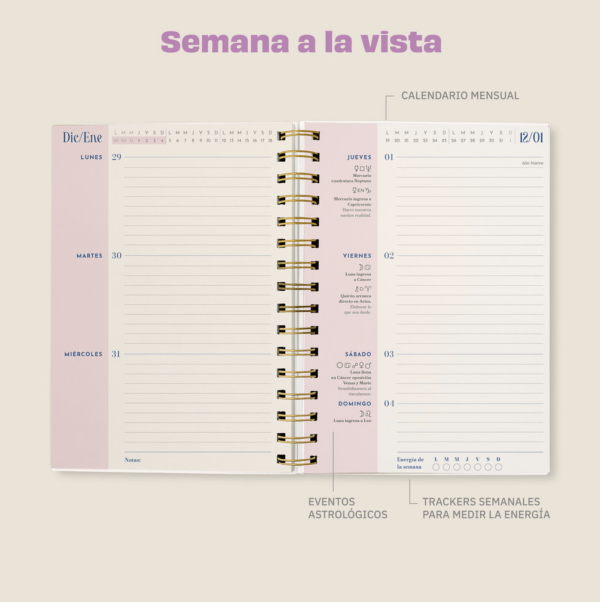 Agenda Astrológica 2026 – La Colgada - Imagen 2
