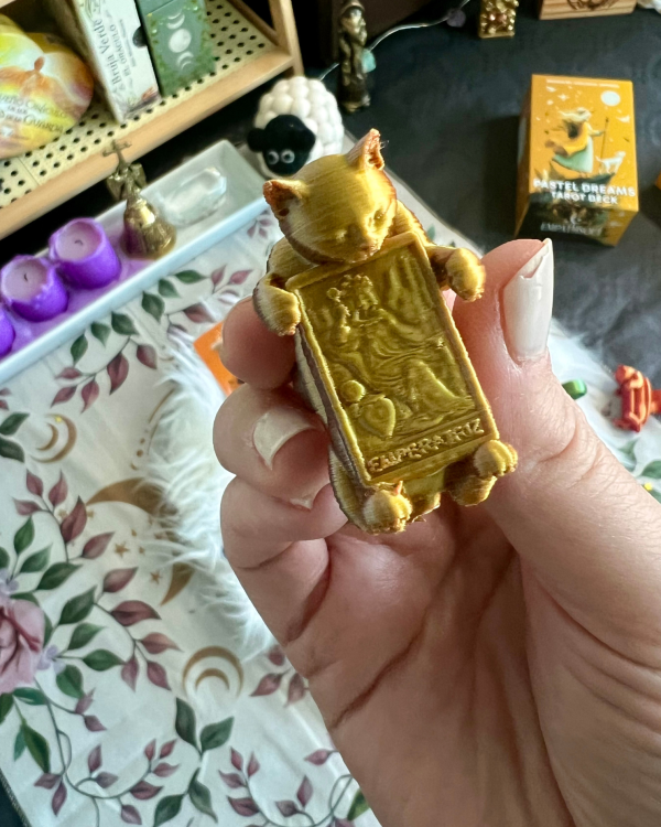Anillo Gato Tarot – La Emperatriz - Imagen 3