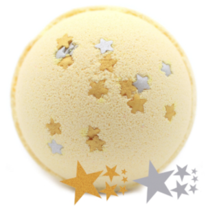 Bomba de baño de Estrellas - Aroma mazapan