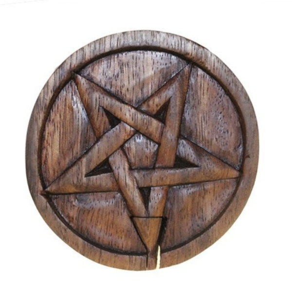Caja en forma de pentagrama