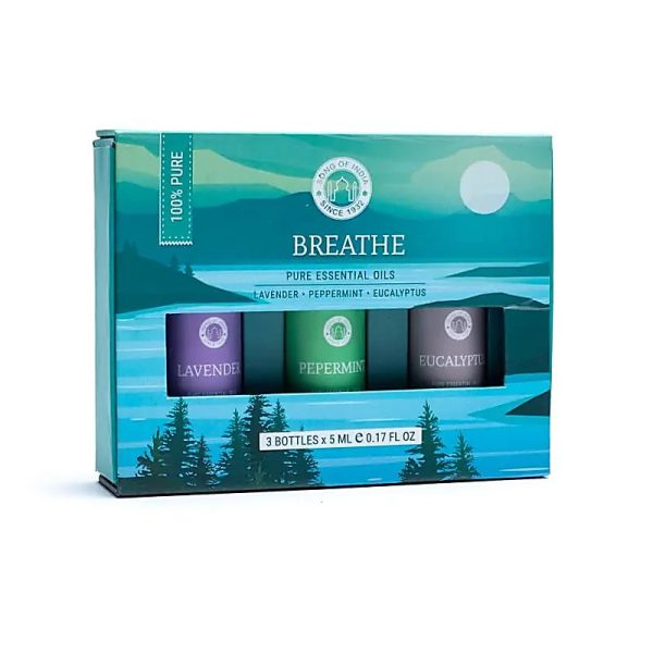 Set de aceites esenciales respirar libertad BREATHE