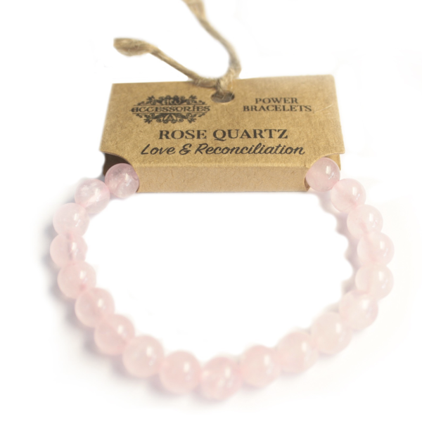 Pulsera de Cuarzo Rosa