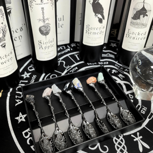 Set de 7 Cucharas con Piedras Semipreciosas - Imagen 5