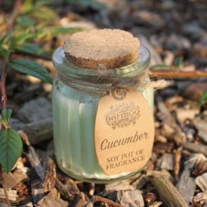 Vela aromática de Cera de Soja en tarro de cristal