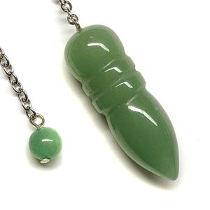 Péndulo Egipcio de Cuarzo Verde